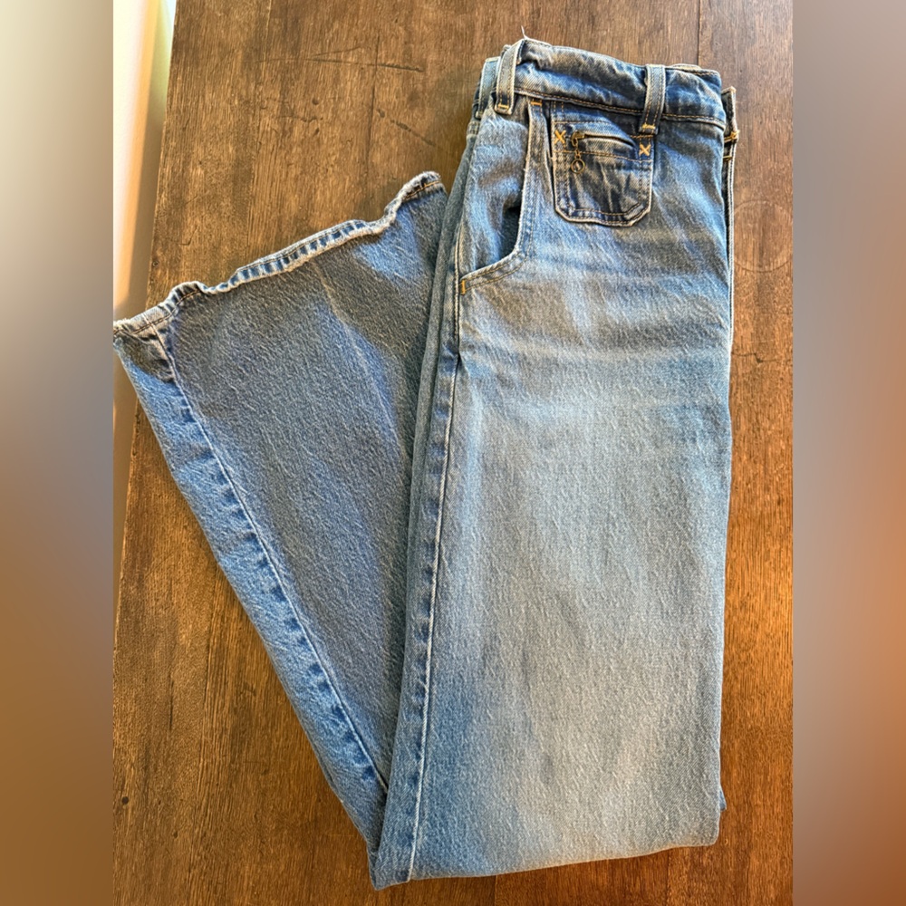 Levi's Ribcage Bell Flare Blue Flare Jeans